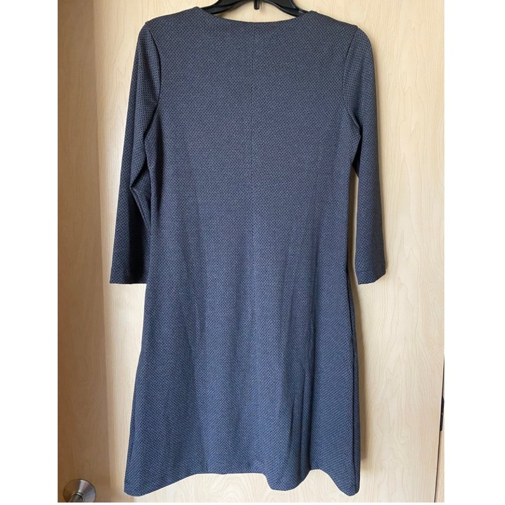 New Nicole Miller Black and White Dress with 3/4 Sleeves (size small) - Picture 2 of 2